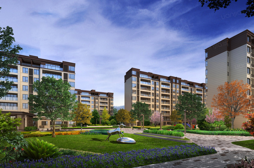 四川成都双麓山城春风里